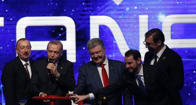 減少對俄羅斯的依賴，土耳其開放TANAP將里海天然氣運往歐洲