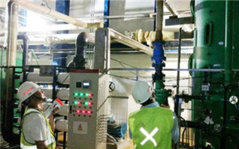 龐卡蘭蘇蘇項目首次成功制出除鹽水