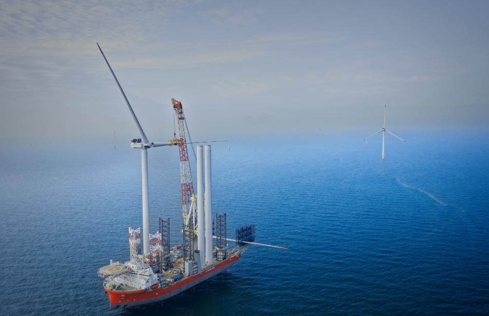 波蘭首個海上風電場五臺渦輪機已安裝完畢