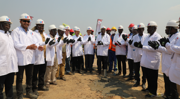 中國(guó)電建承建贊比亞盧森發(fā)太陽(yáng)能光伏項(xiàng)目奠基