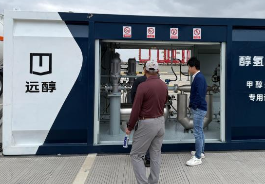 全球首艘甲醇電動集散兩用船首次投入商業(yè)化運營