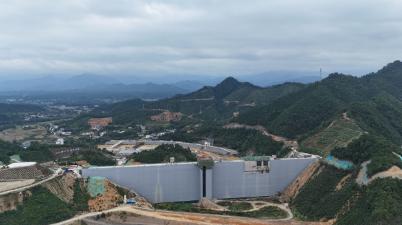 中國湖南椒花水庫主體工程項目完工
