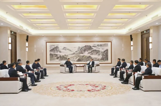 中核集團、中國石油、中國華能等多家能源央企與內蒙古自治區(qū)及包頭市高層互動